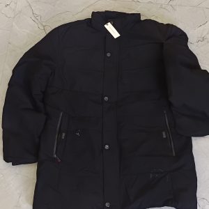 Men’s Black Quilted Puffer Jacket – Lightweight & Warm