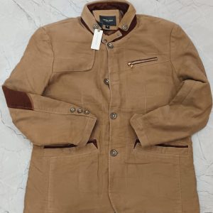 Men’s Camel Brown Casual Jacket – Smart & Versatile